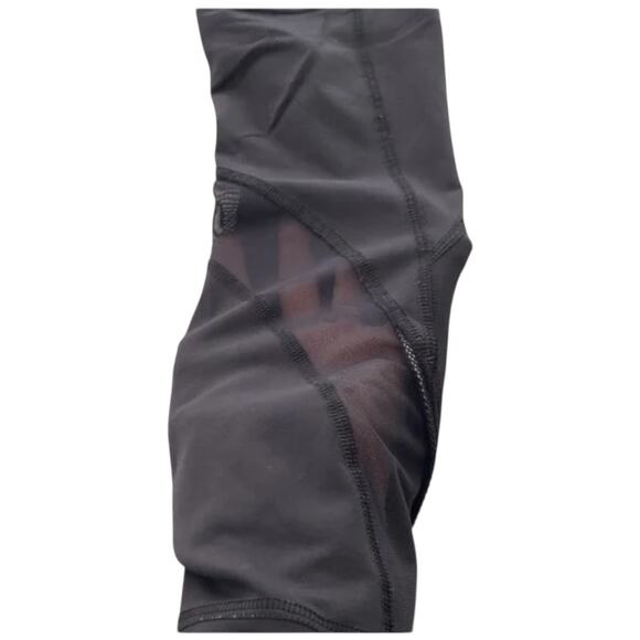 EUC Lululemon Inspire Reflective Tight II (Mesh) Black 25” (7/8) Size 4 - Picture 5 of 12